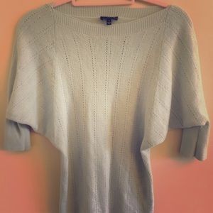 The Limited pointelle dolman sleeve sweater